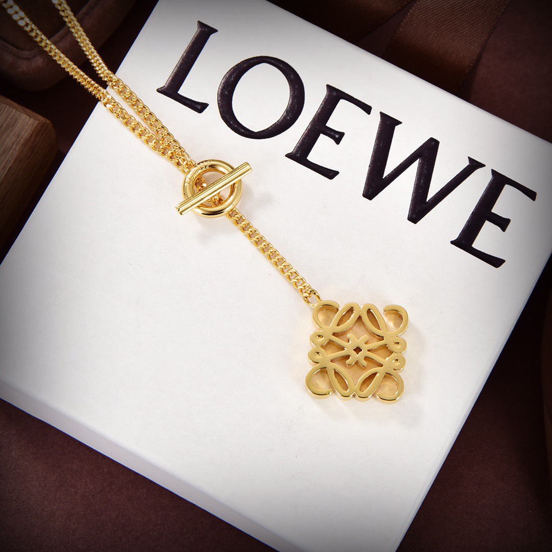 [TOP] LOEW LOGO Necklace - LOEWE