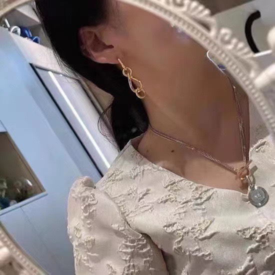 [TOP] LOEW Earrings - Gold - LOEWE