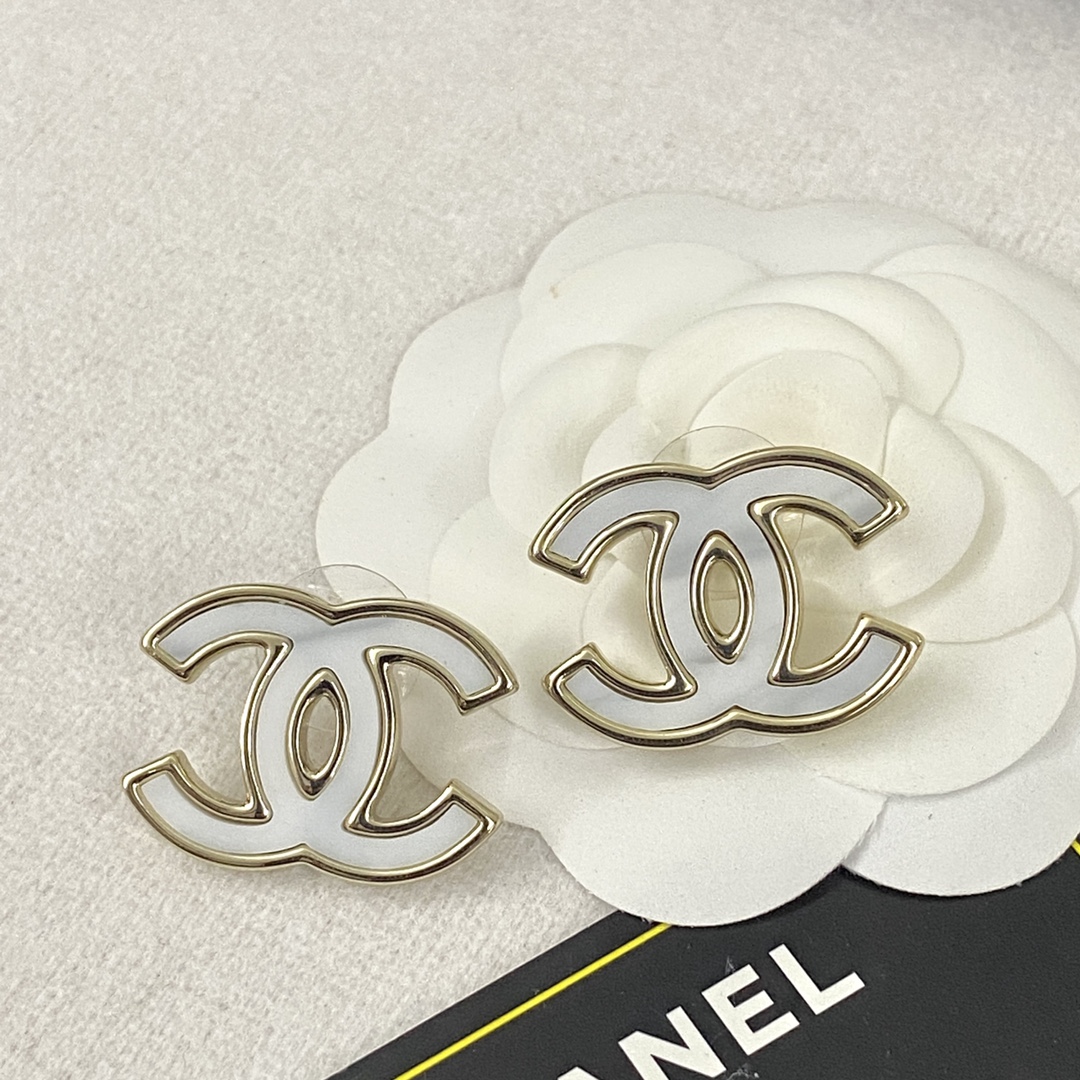 [TOP] CH@NEL Dounble C Earrings - Chanel