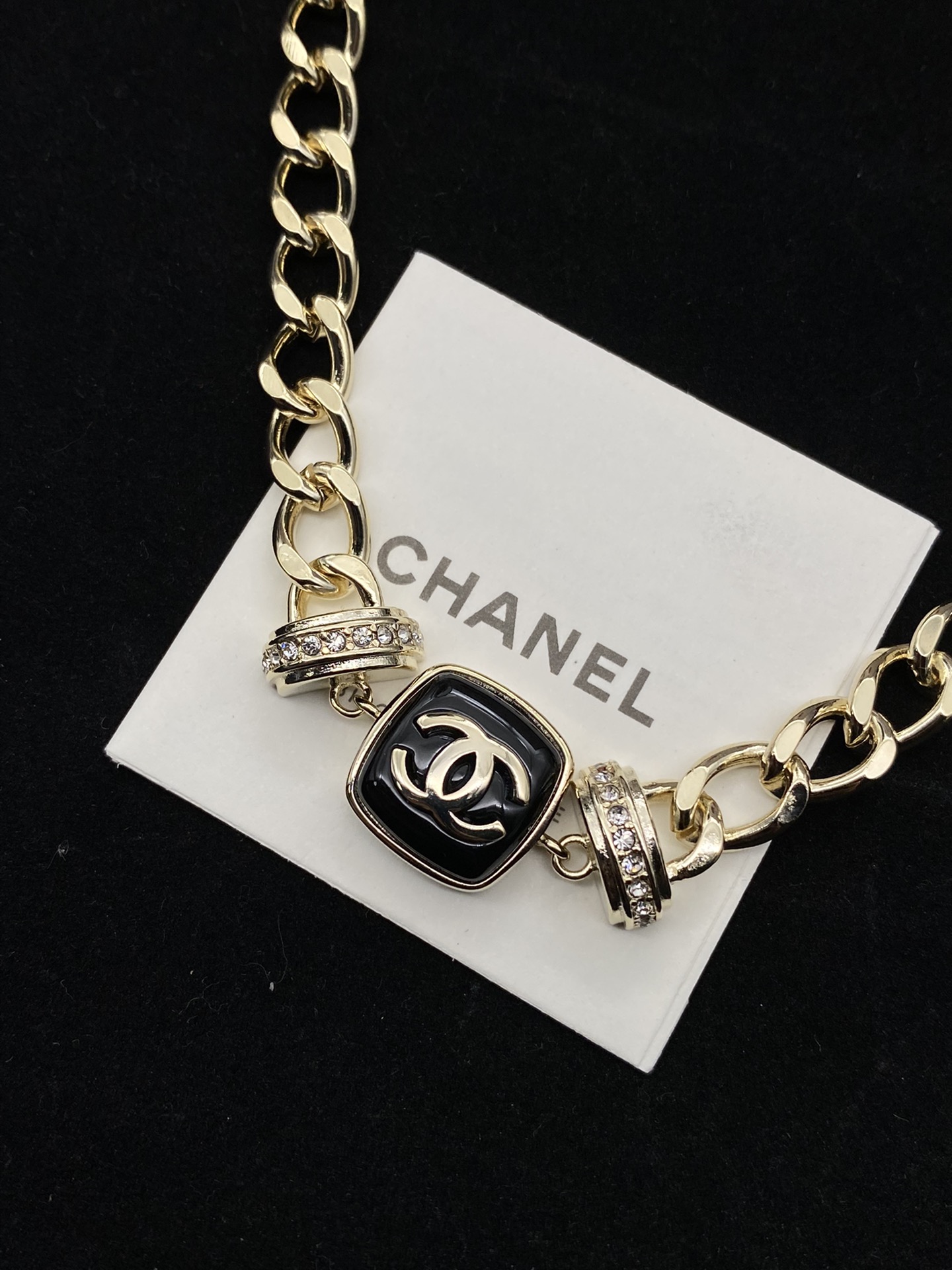 [TOP] CH@NEL Choker Necklace - Chanel