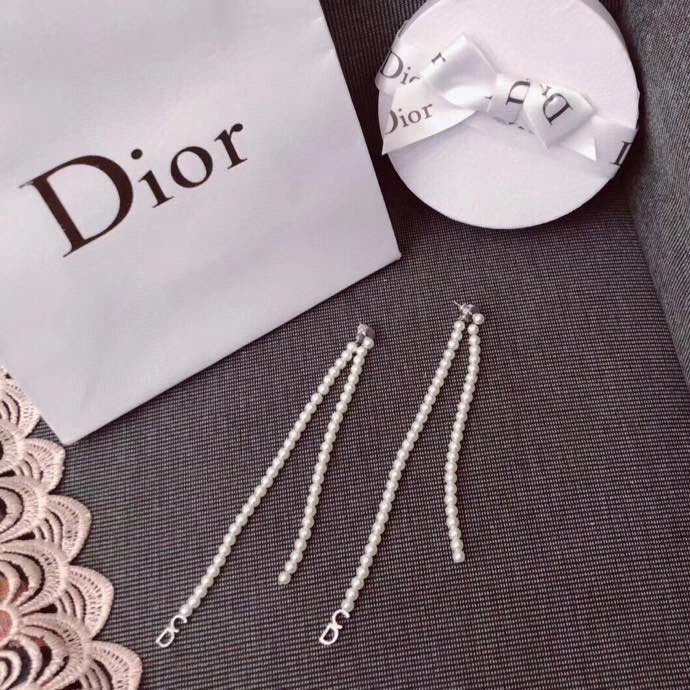 [TOP] D!or Tassel Pearl earrings Christian Dior