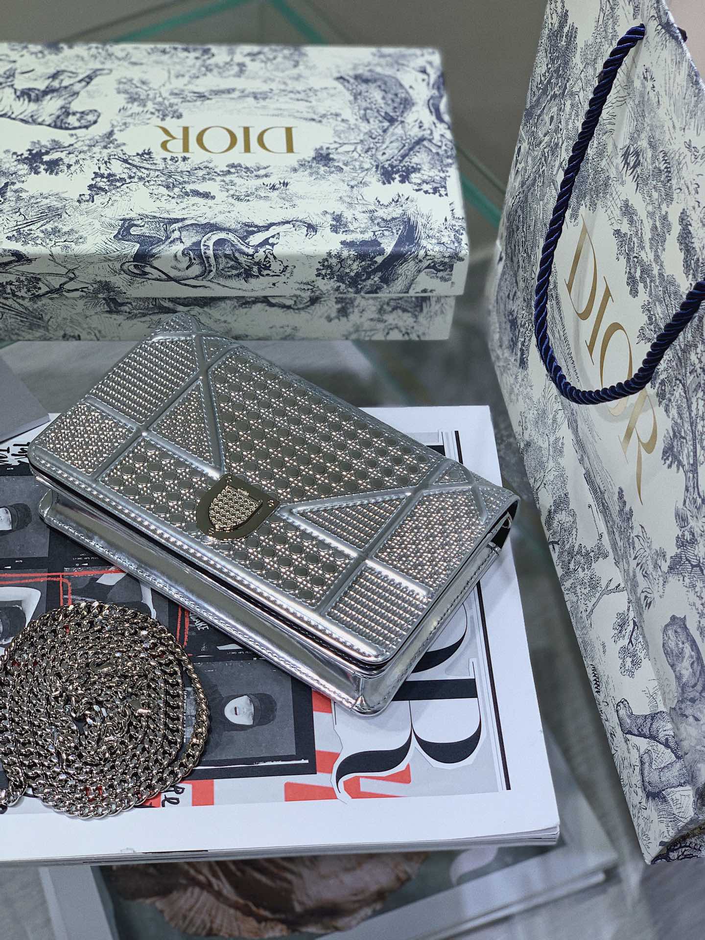 [TOP] D!or D’Rama WOC - Silver - Christian Dior