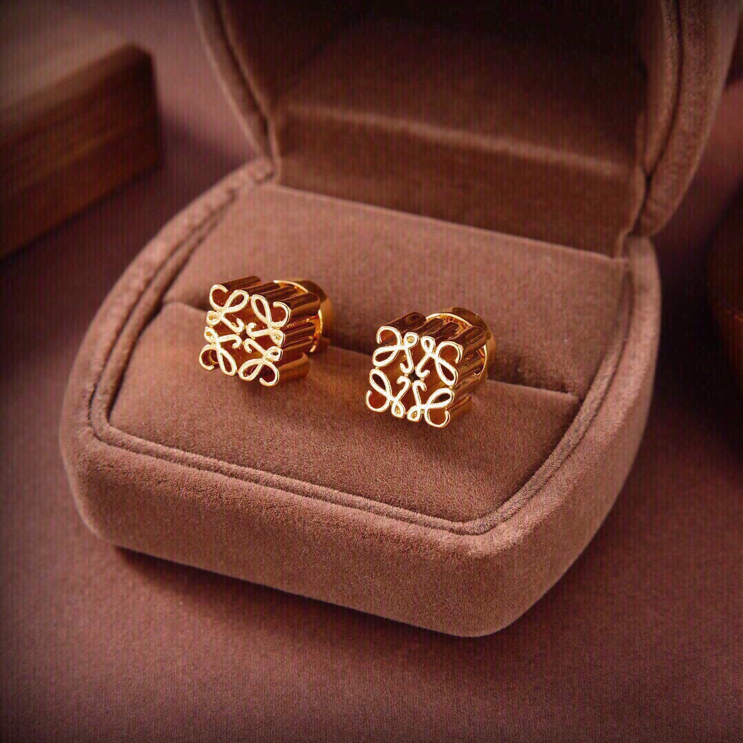 [TOP] LOEW LOGO Earrings - LOEWE