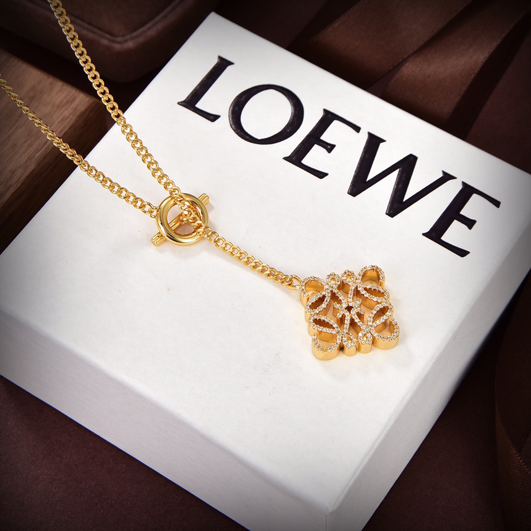 [TOP] LOEW LOGO Necklace - LOEWE