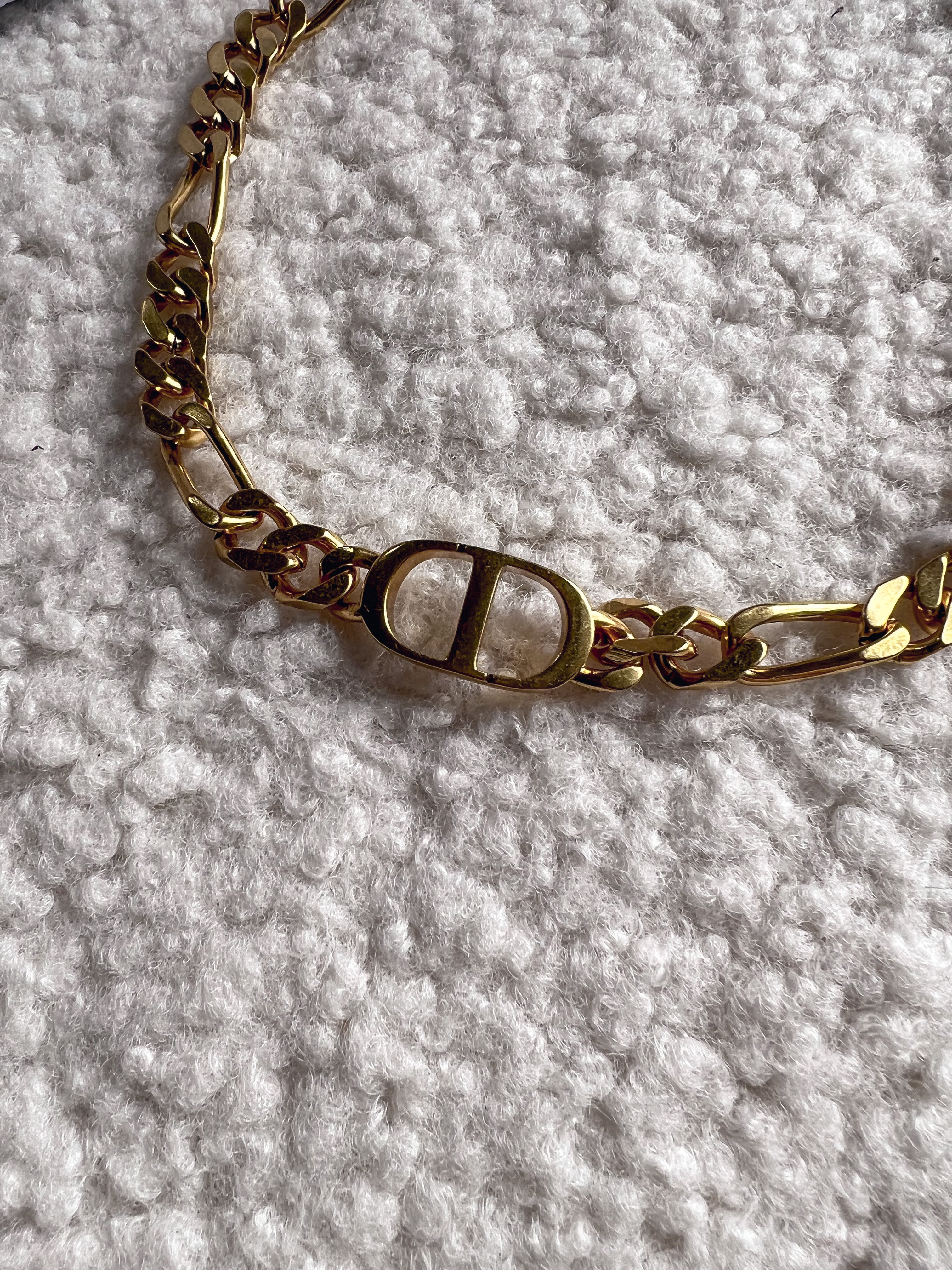 [TOP] D!or 30 Montaigne Chocker Antique Gold - Christian Dior