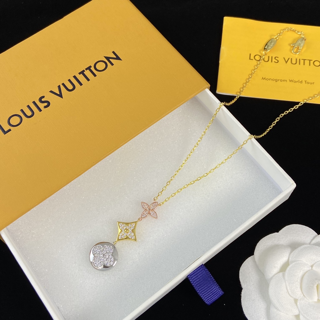 [TOP] L&V Idylle Blossom Necklace - LV Louis Vuitton