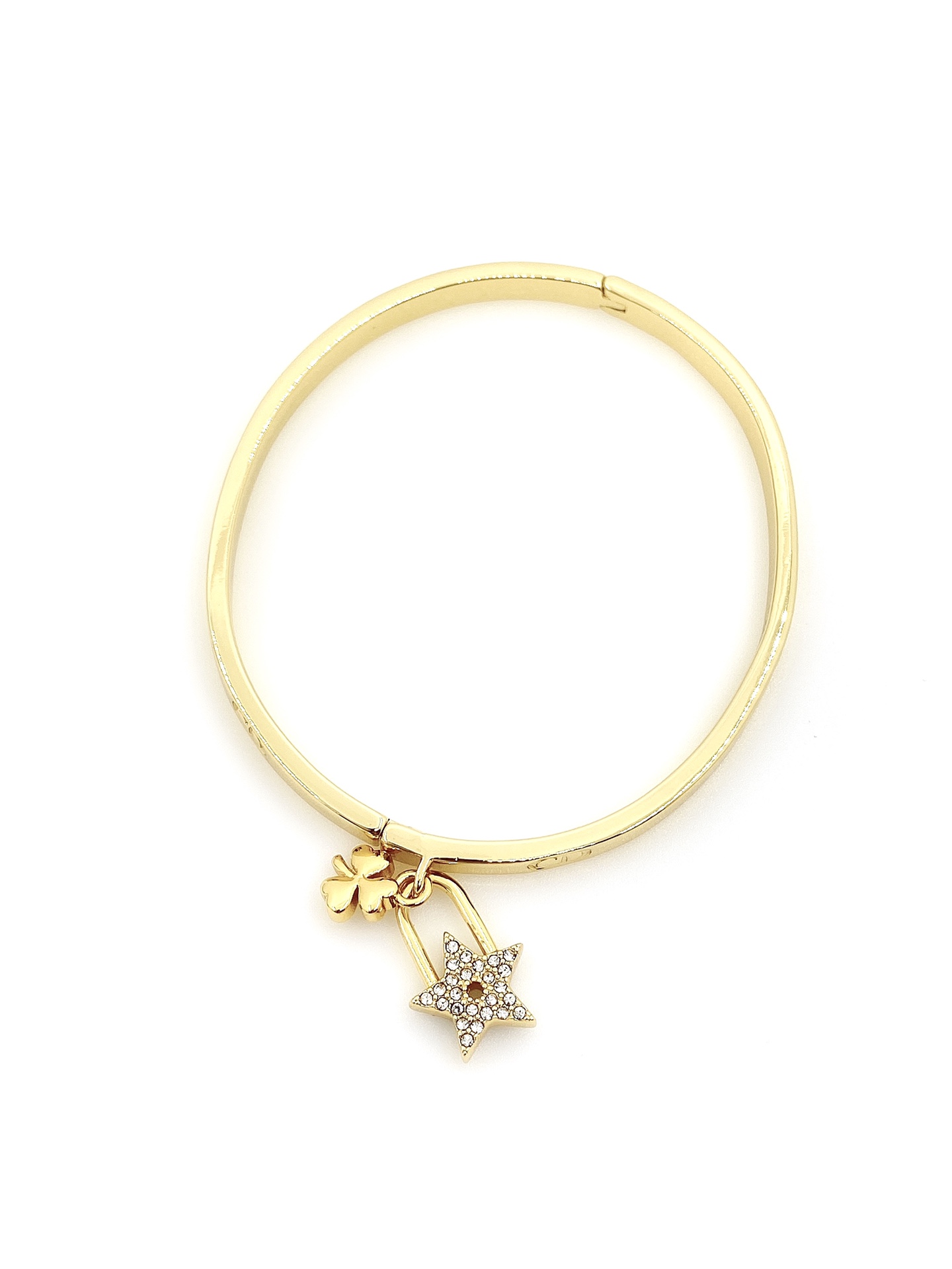 [TOP] D!or Pentagram Bracelet - Gold - Christian Dior