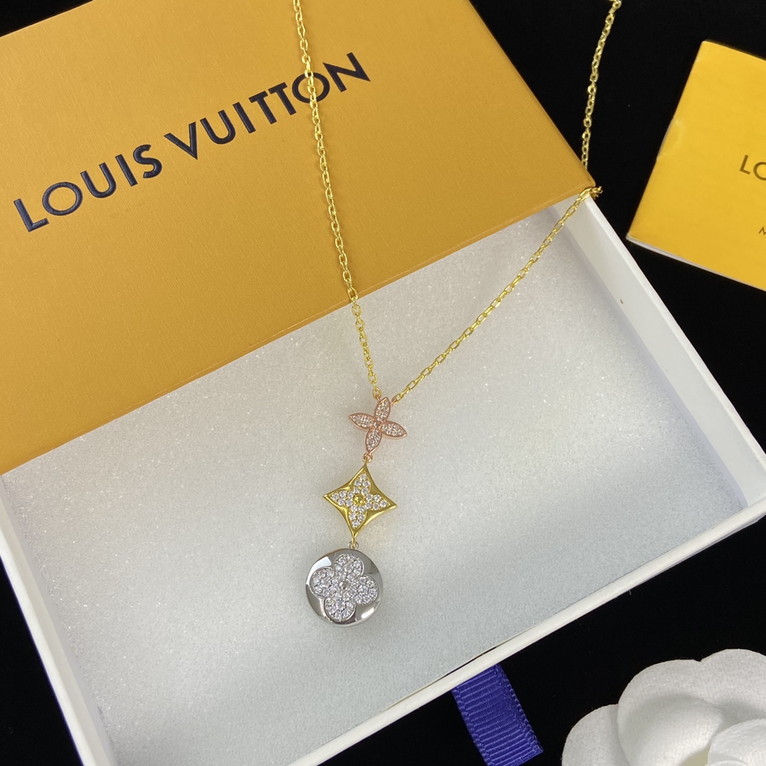 [TOP] L&V Idylle Blossom Necklace - LV Louis Vuitton