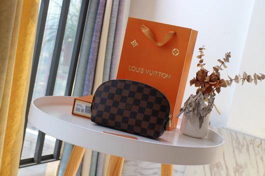 LV M47516 Louis Vuitton M47515 Cosmetic Pouch PM Damier ebene