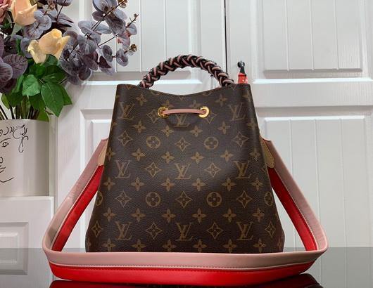 LV M44022 Louis Vuitton M45497 NONO Shoulder Bag Pink