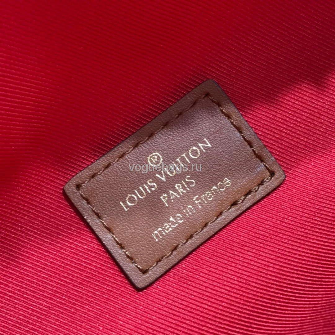 LV M55425 Louis Vuitton Bumbag Shearling Beige