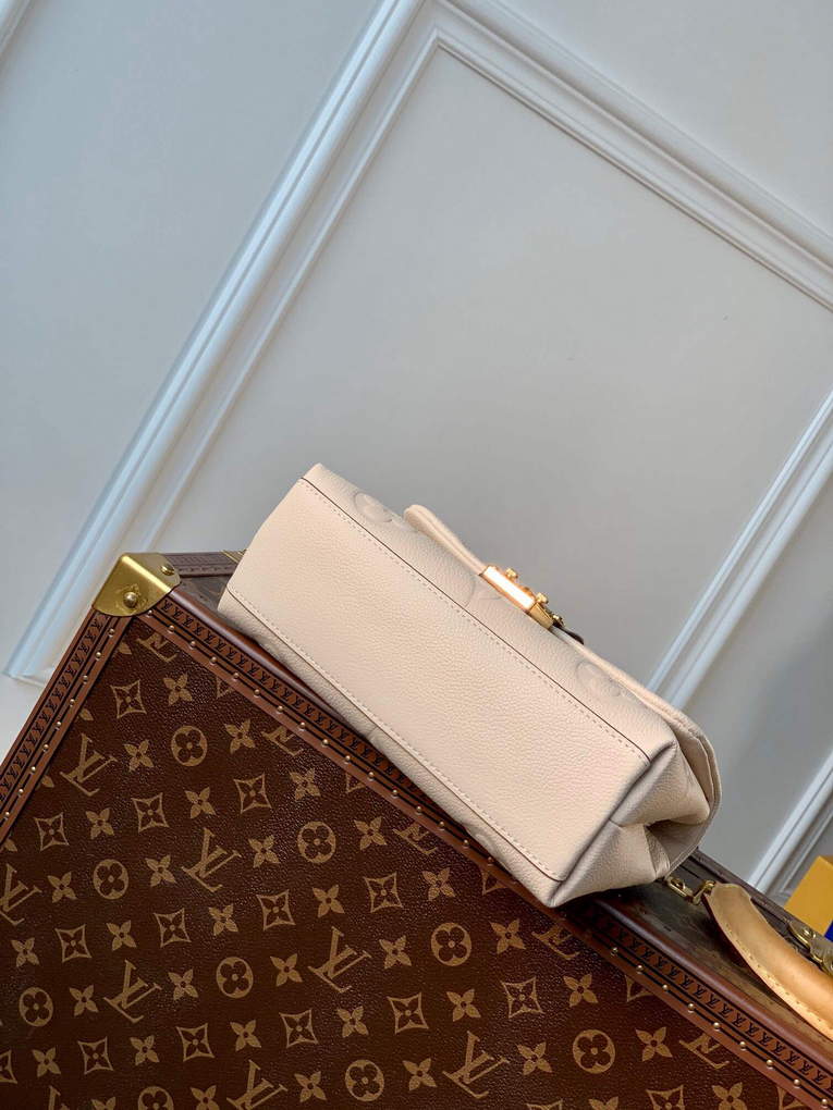 LV M46008 Louis Vuitton Madeleine BB Monogram Empreinte Leather
