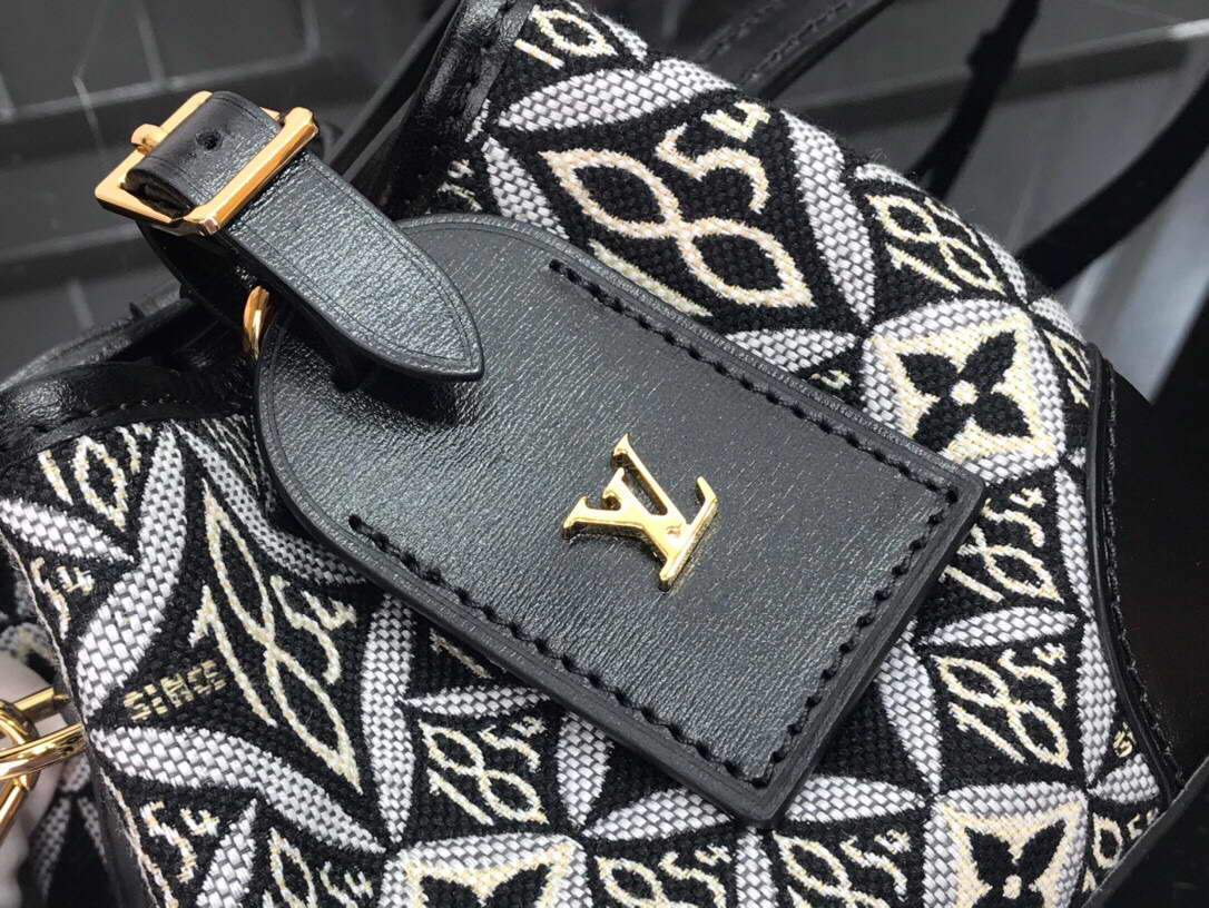 LV M69973 Louis Vuitton Since 1854 Noe Purse Monogram Jacquard Gray