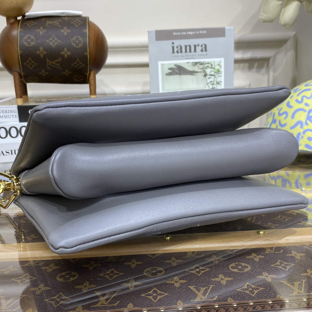 LV M20842 Louis Vuitton Coussin PM Bag Grey