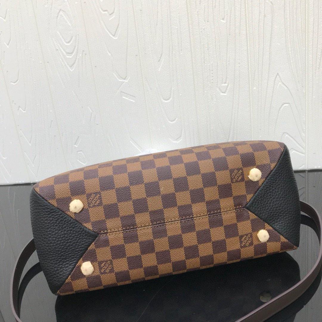 LV N41673 Louis Vuitton N41674 Brittany BB Tote Damier Ebene Black