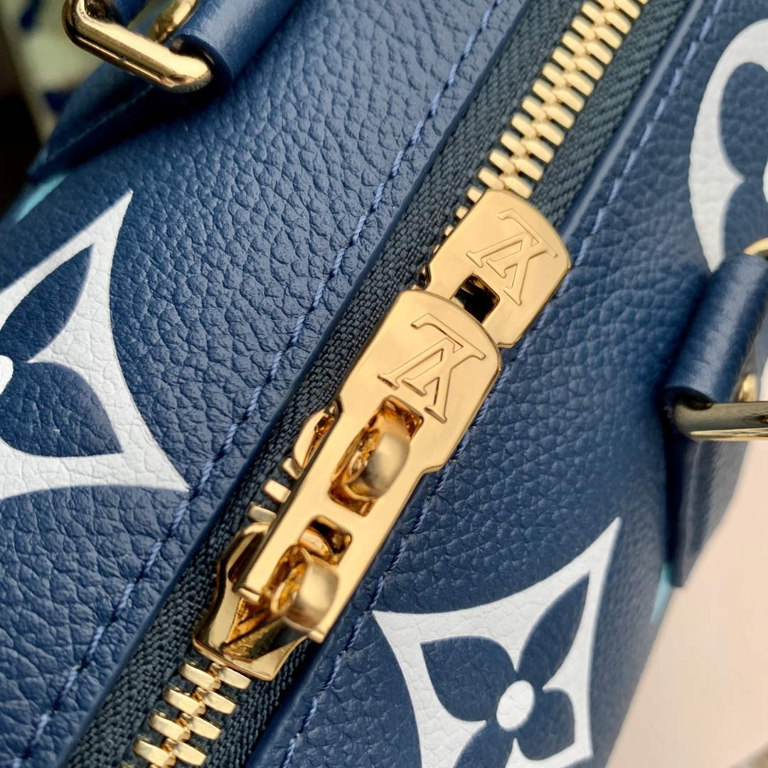 LV M46517 Louis Vuitton Speedy Bandouli��re 20 Gradient Blue