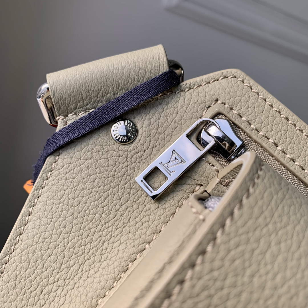 LV M22665 Louis Vuitton Takeoff Slingbag Gray