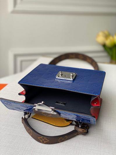 LV M90376 Louis Vuitton M90375 Spring Street Bag Blue Red
