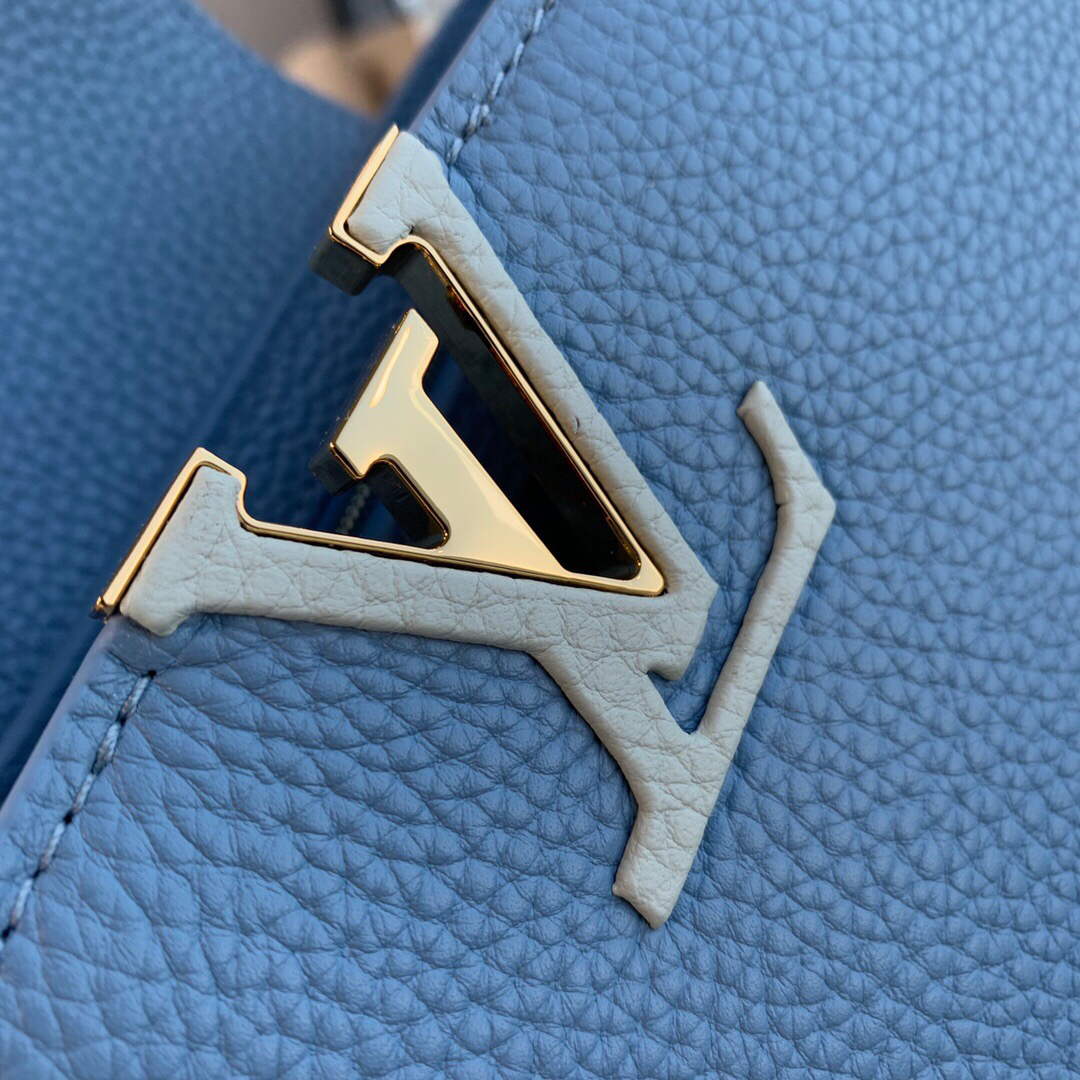 LV M59709 Louis Vuitton Capucines Mini Bag Blue