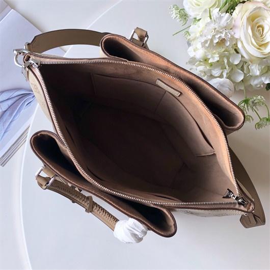 LV M55031 Louis Vuitton Haumea Mahina Bag Magnolia M55030 Gray