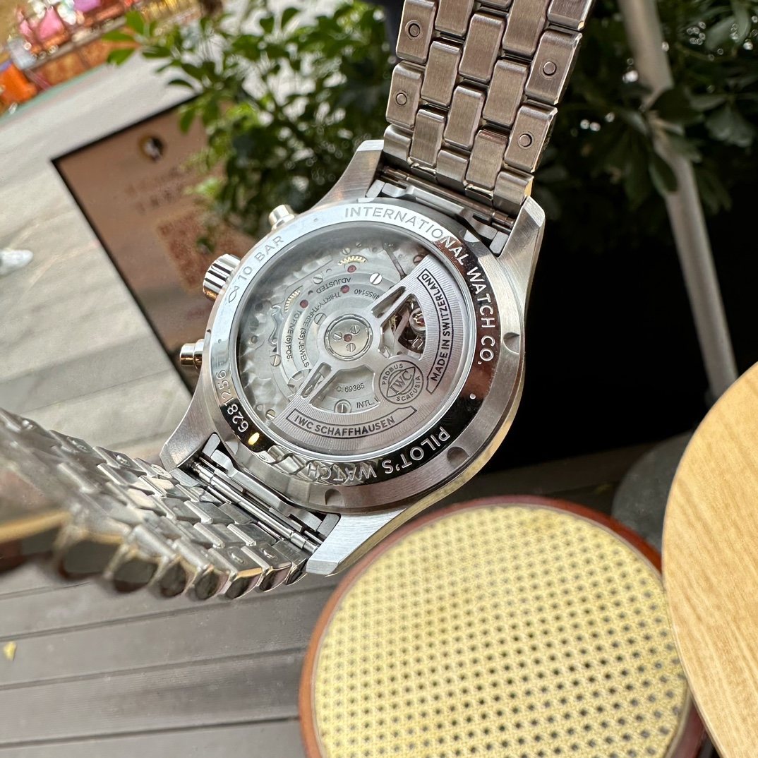 IWC Pilot s New Pilot Chronograph Watch 41 Series Belt IW388101