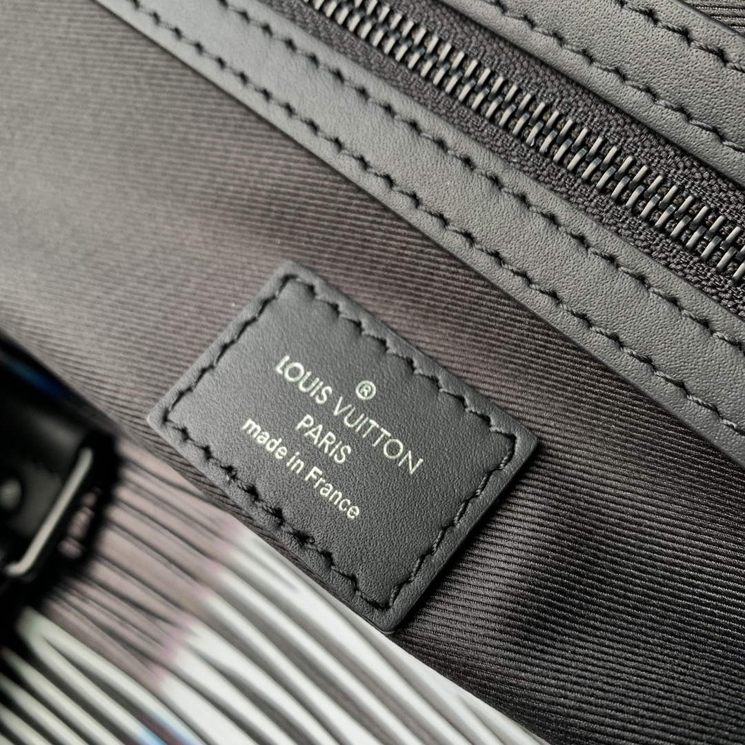 LV M23771 Louis Vuitton Keepall Bandouli��re 50 Bag Blue Moon