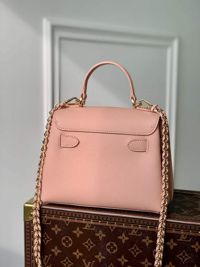 LV M21088 Louis Vuitton Lockme Ever Mini Rose Trianon Pink