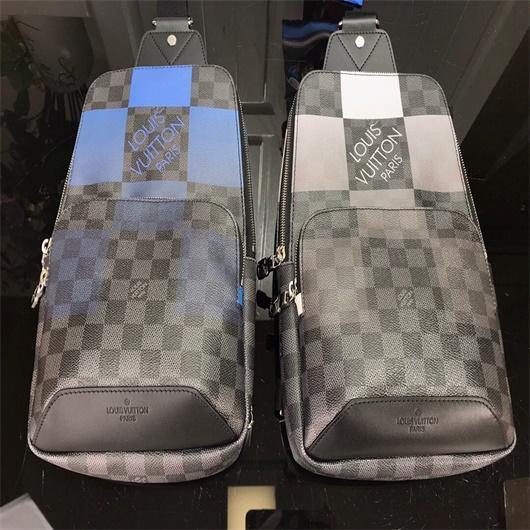 LV N40403 Louis Vuittona Venue Sling N41719 Bag Damier Graphite Blue
