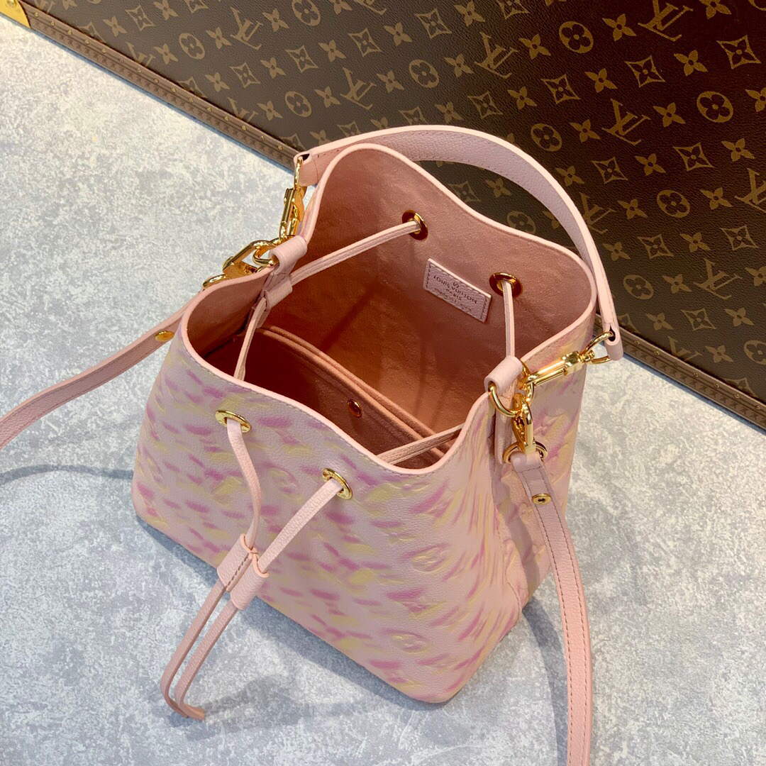 LV M46174 Louis Vuitton NONO BB Bucket Bag Pink