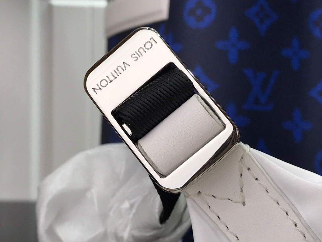 LV M46118 Louis Vuitton Apollo Backpack Blue