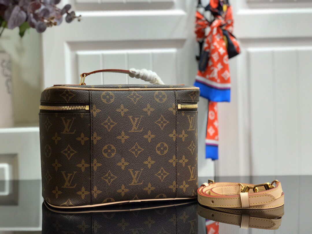 LV M42265 Louis Vuitton Croisette Damier Ebene