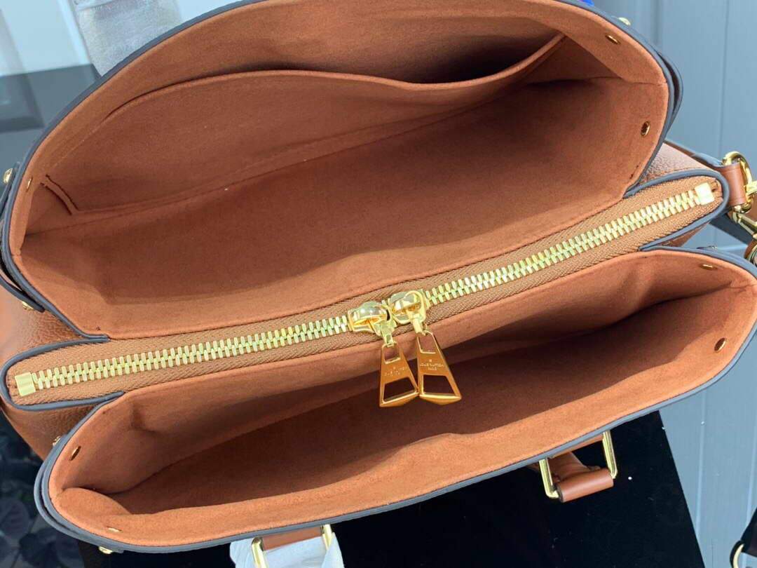 LV M44898 Louis Vuitton Soufflot BB Bag M44817 Monogram Canvas Brown