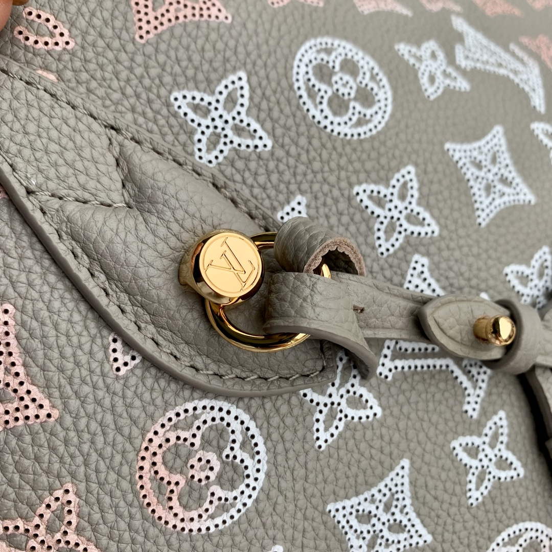 LV M23387 Louis Vuitton Blossom MM Tote Bag Gray