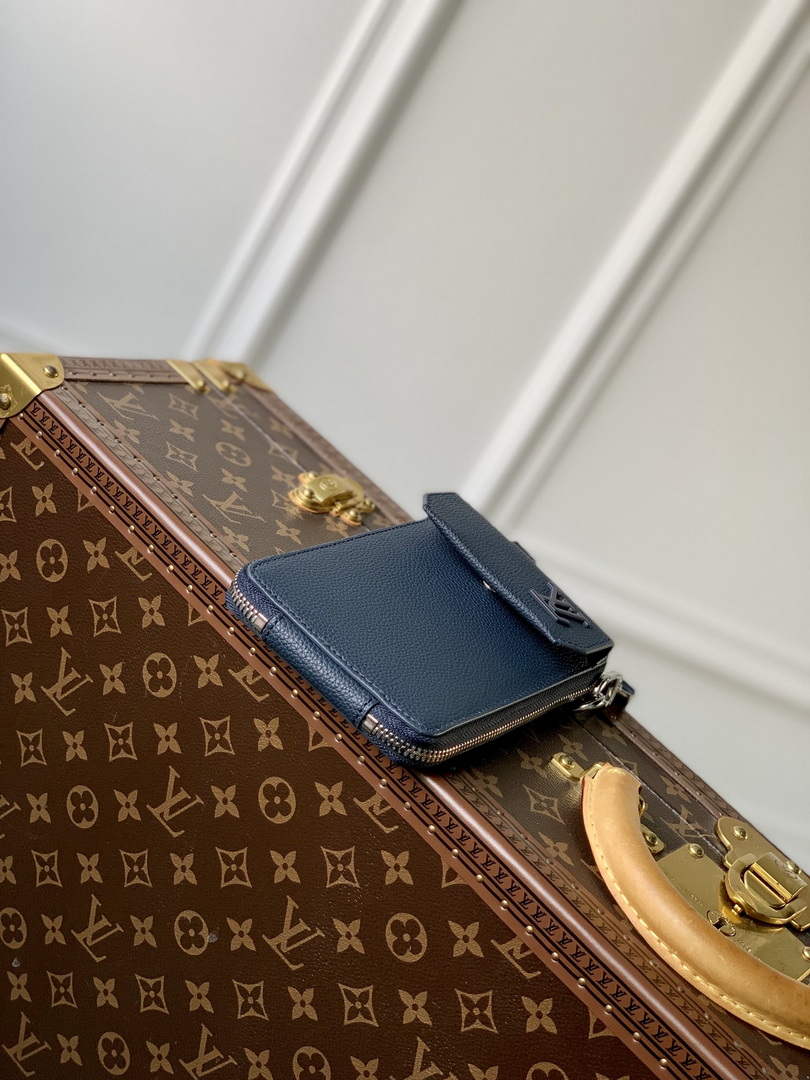 LV M57089 Louis Vuitton Phone Pouch Blue
