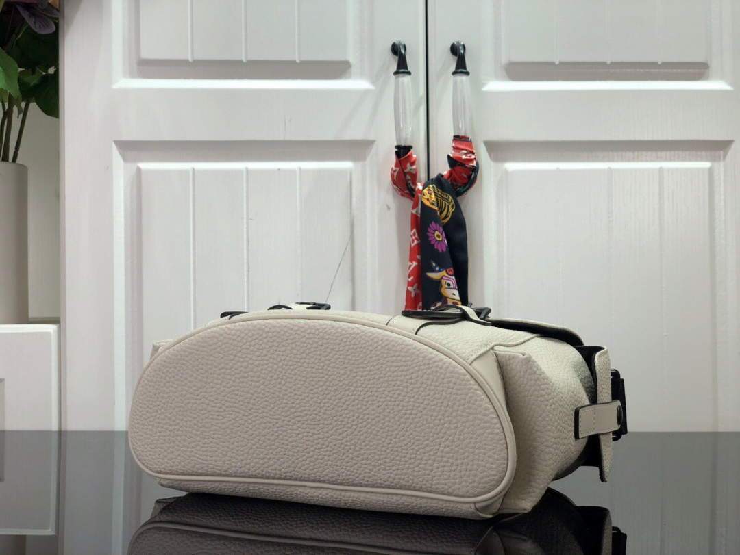 LV M58475 Louis Vuitton Christopher Messenger Bag White M58476