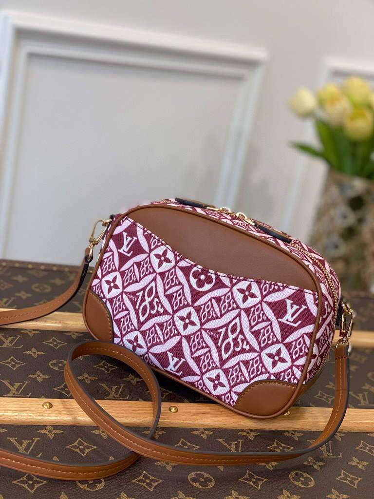 LV M57168 Louis Vuitton Since 1854 Deauville Mini Bag M57205 Brown