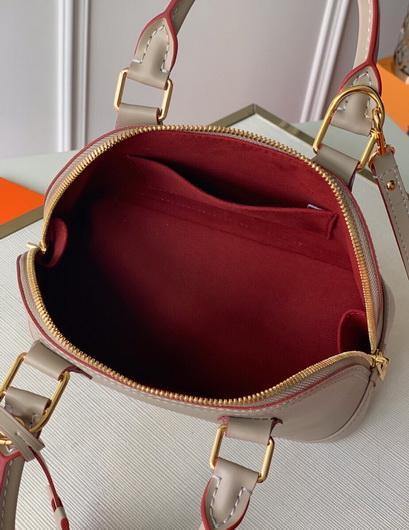 LV M40302 Louis Vuitton Alma BB Epi Leather N53151 Apricot