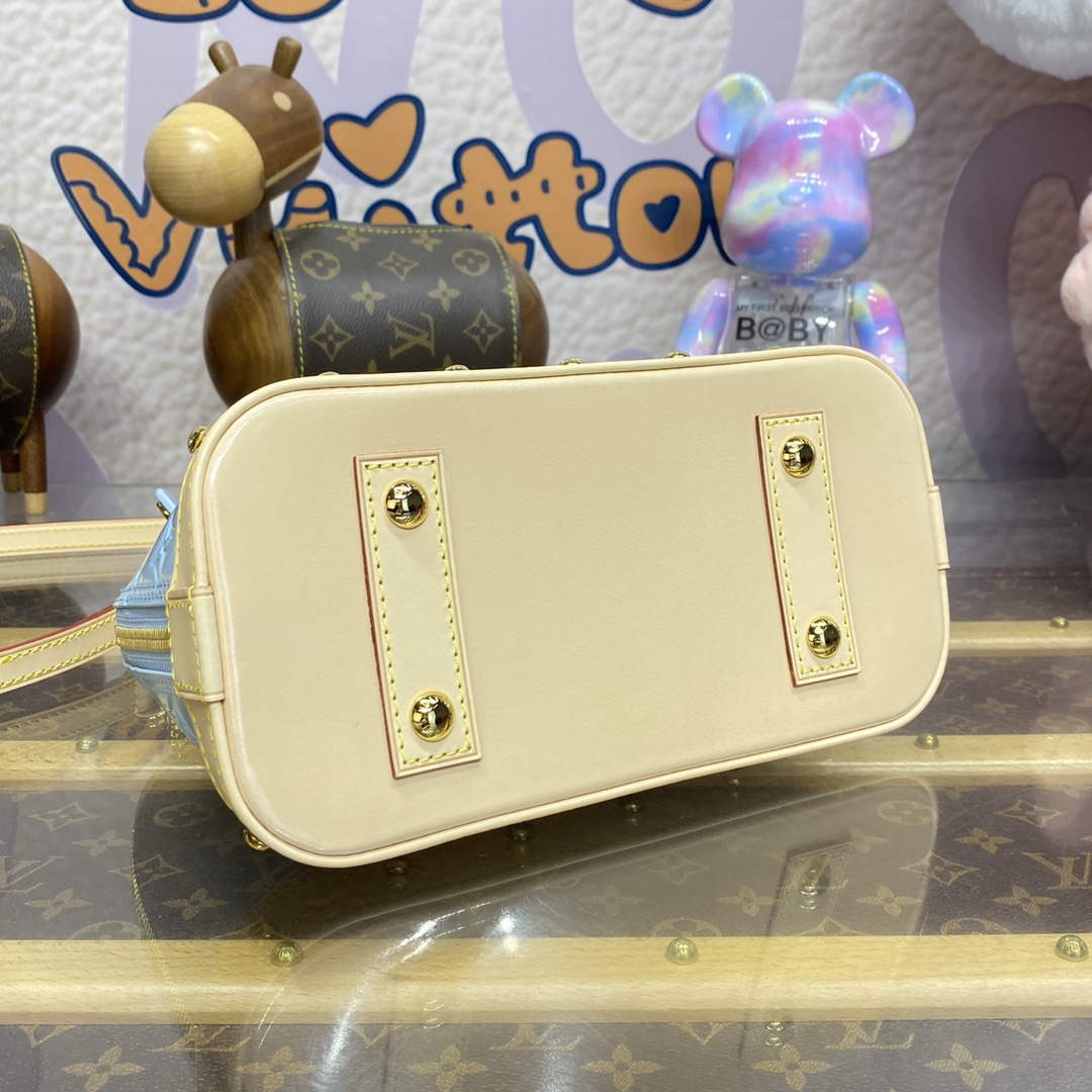 LV M24062 Louis Vuitton Alma BB Bag Sky Blue