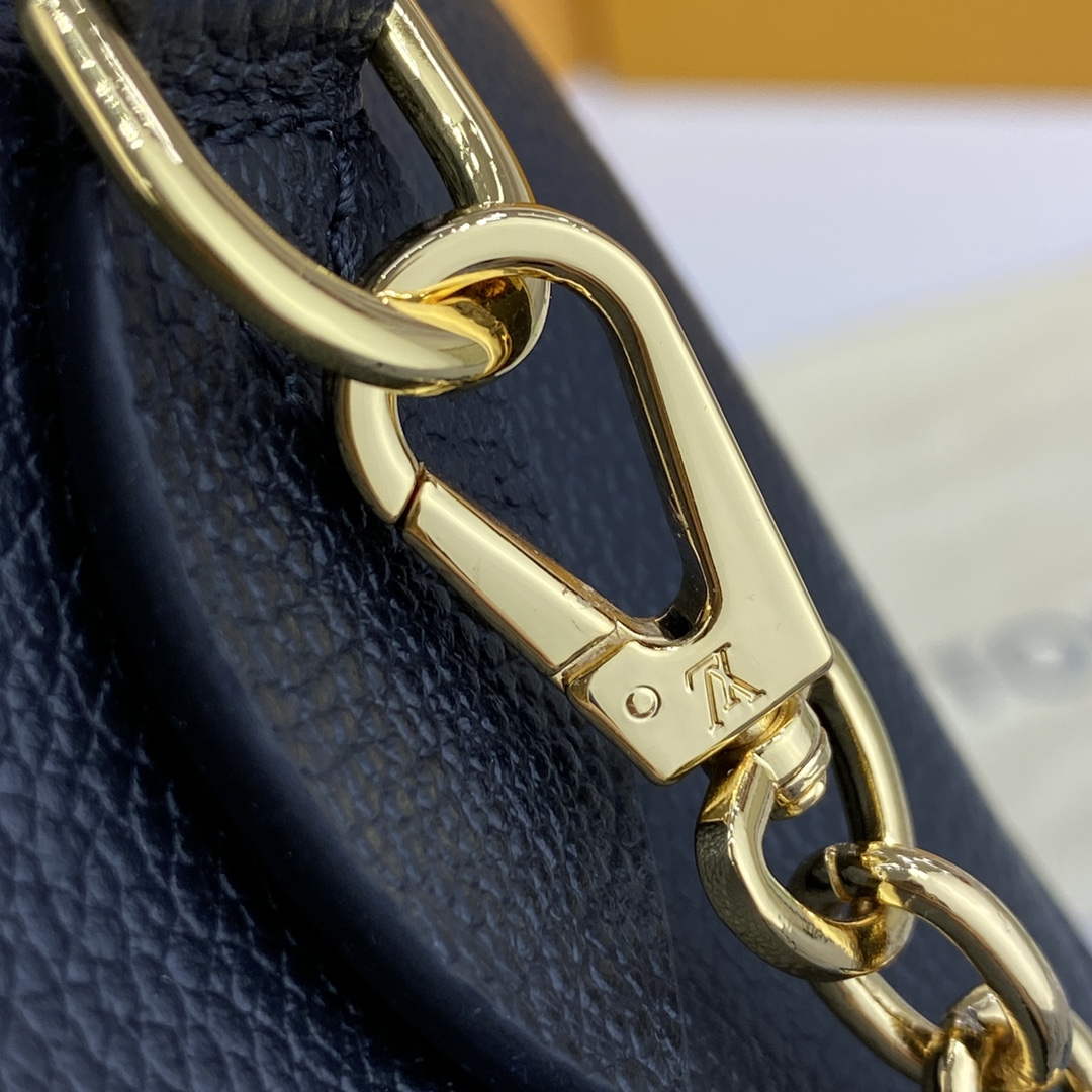 LV M46575 Louis Vuitton Speedy Bandouli��re 20 Bag Black