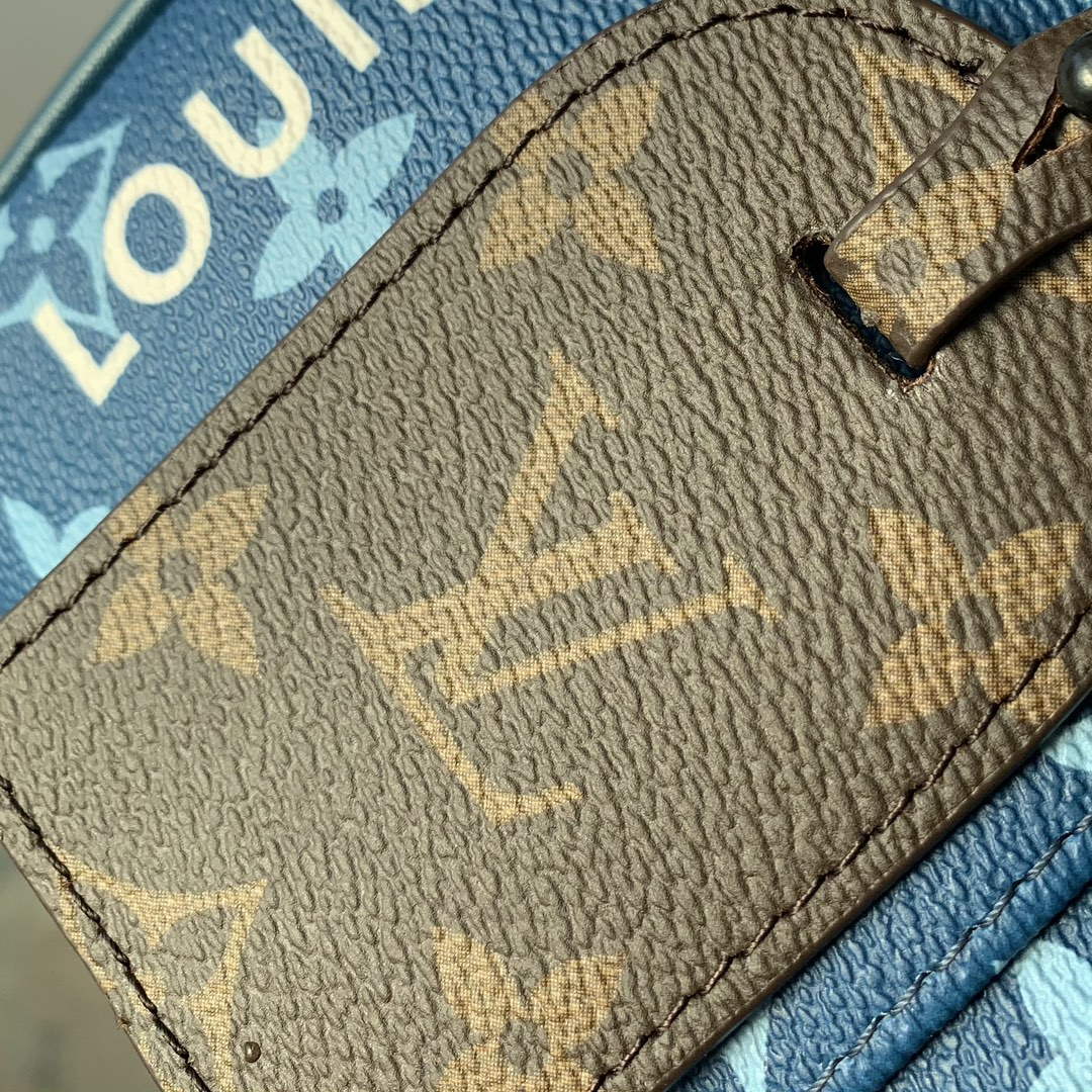 LV M23785 Louis Vuitton District PM Messenger Bag Atlantic Blue