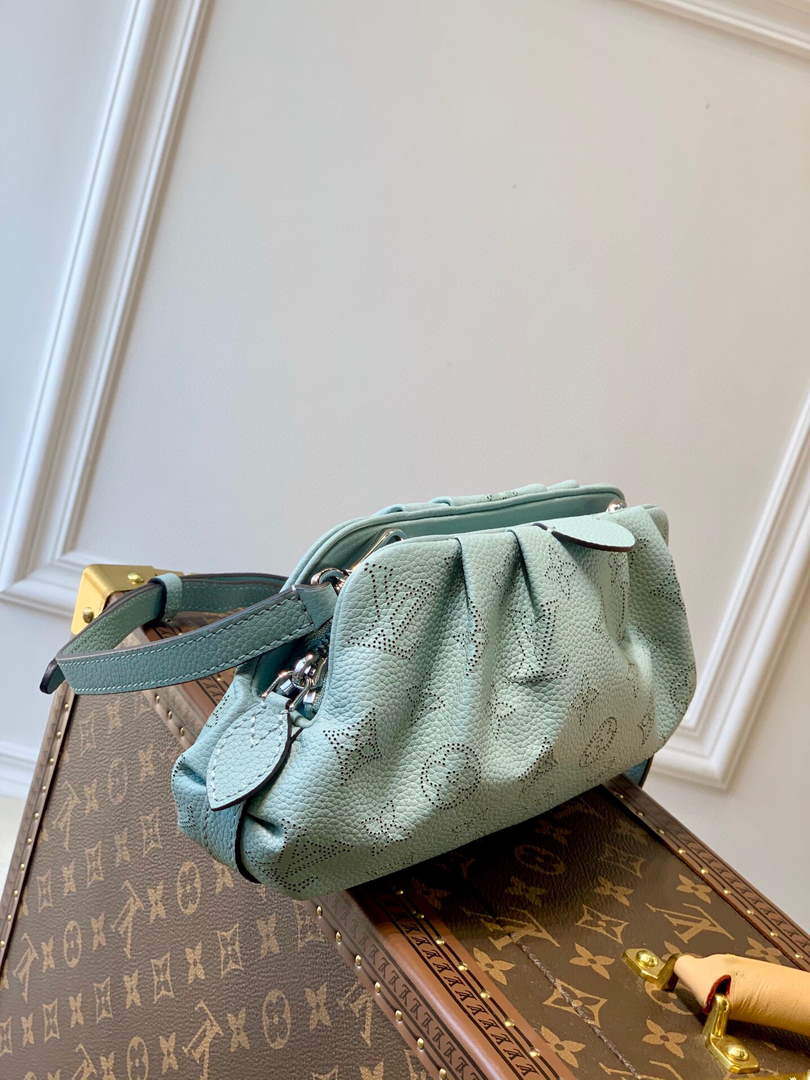LV M80094 Louis Vuitton Scala Mini Pouch Bag M80092 Blue
