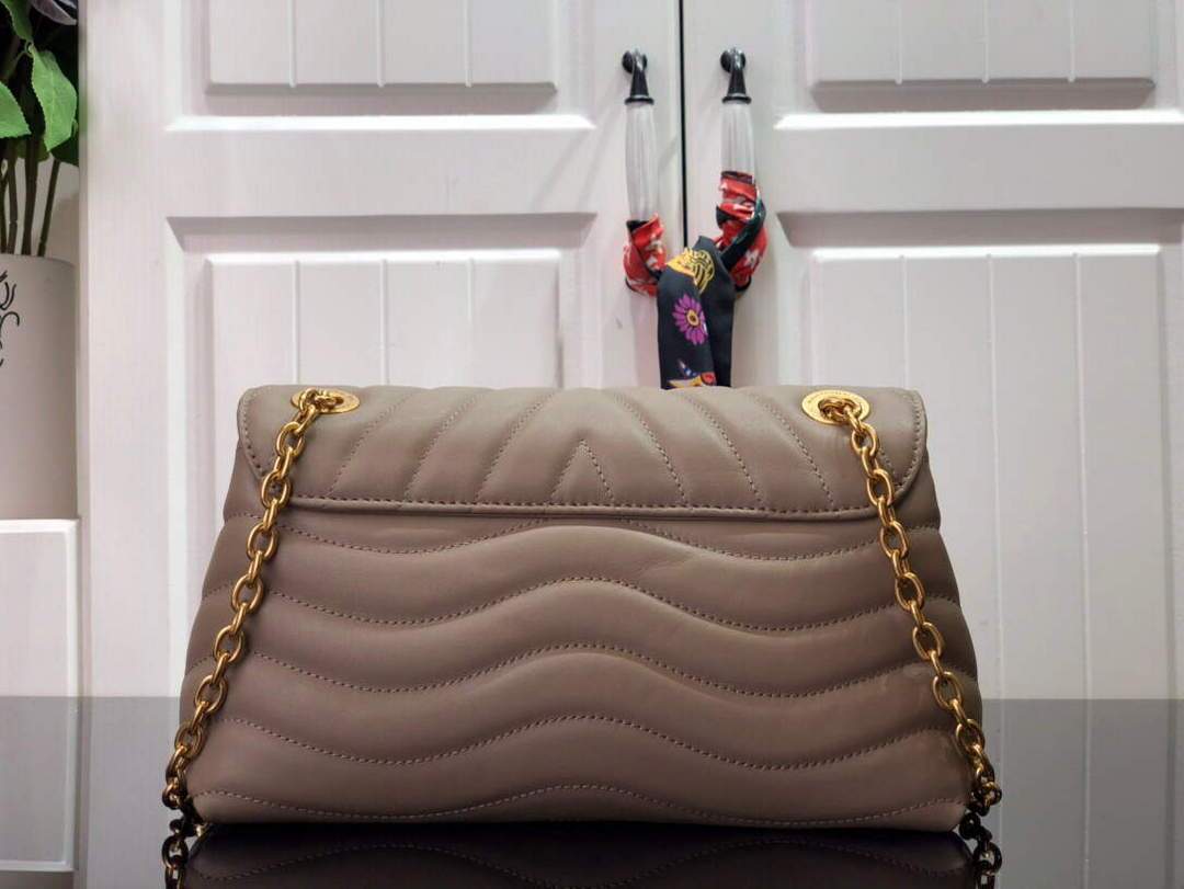 LV M58550 Louis Vuitton New Wave Chain Bag Dark Taupe M58552 M58549 M58553 M58664
