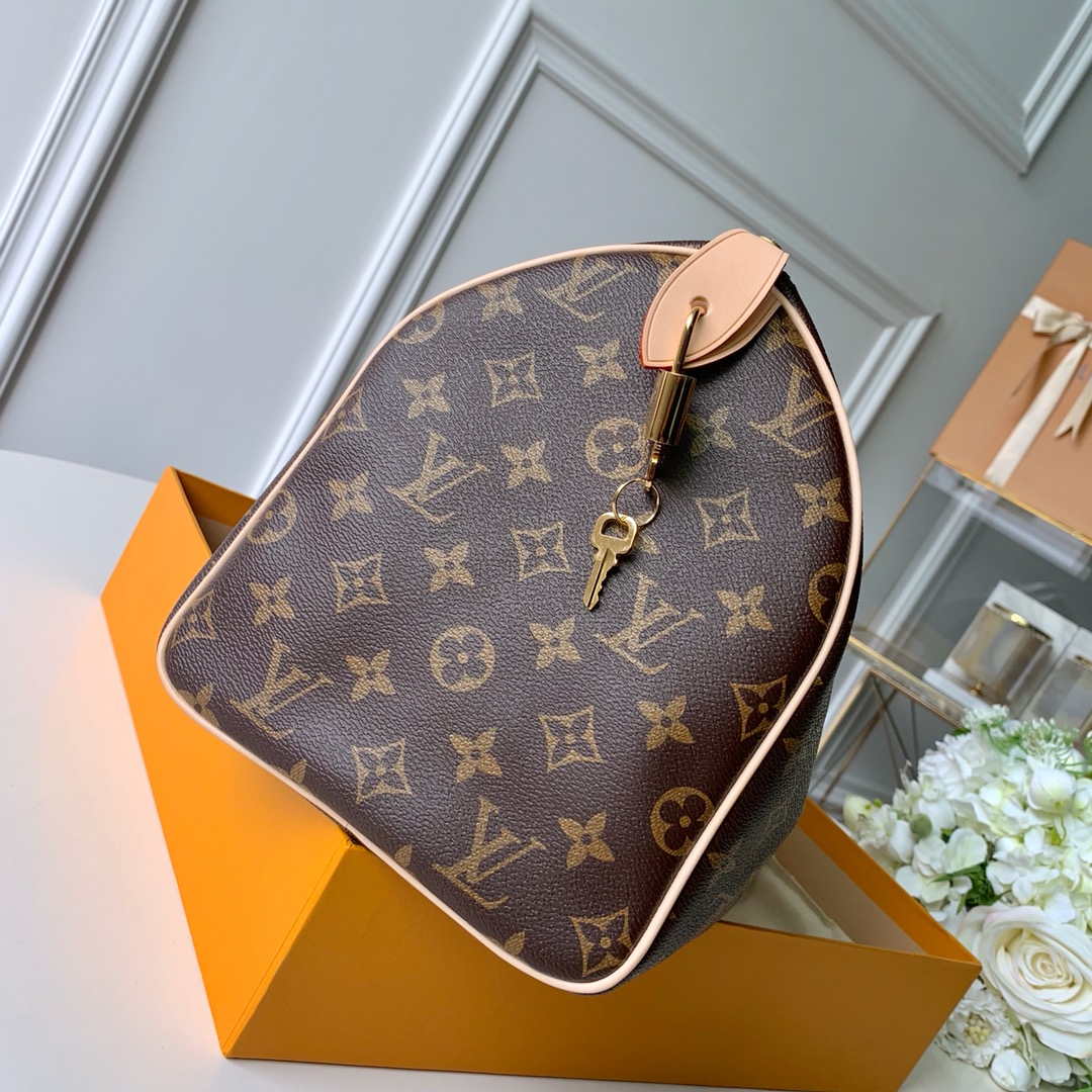 Louis Vuitton M41108 LV Speedy 30 Bag Monogram Canvas Without Strap