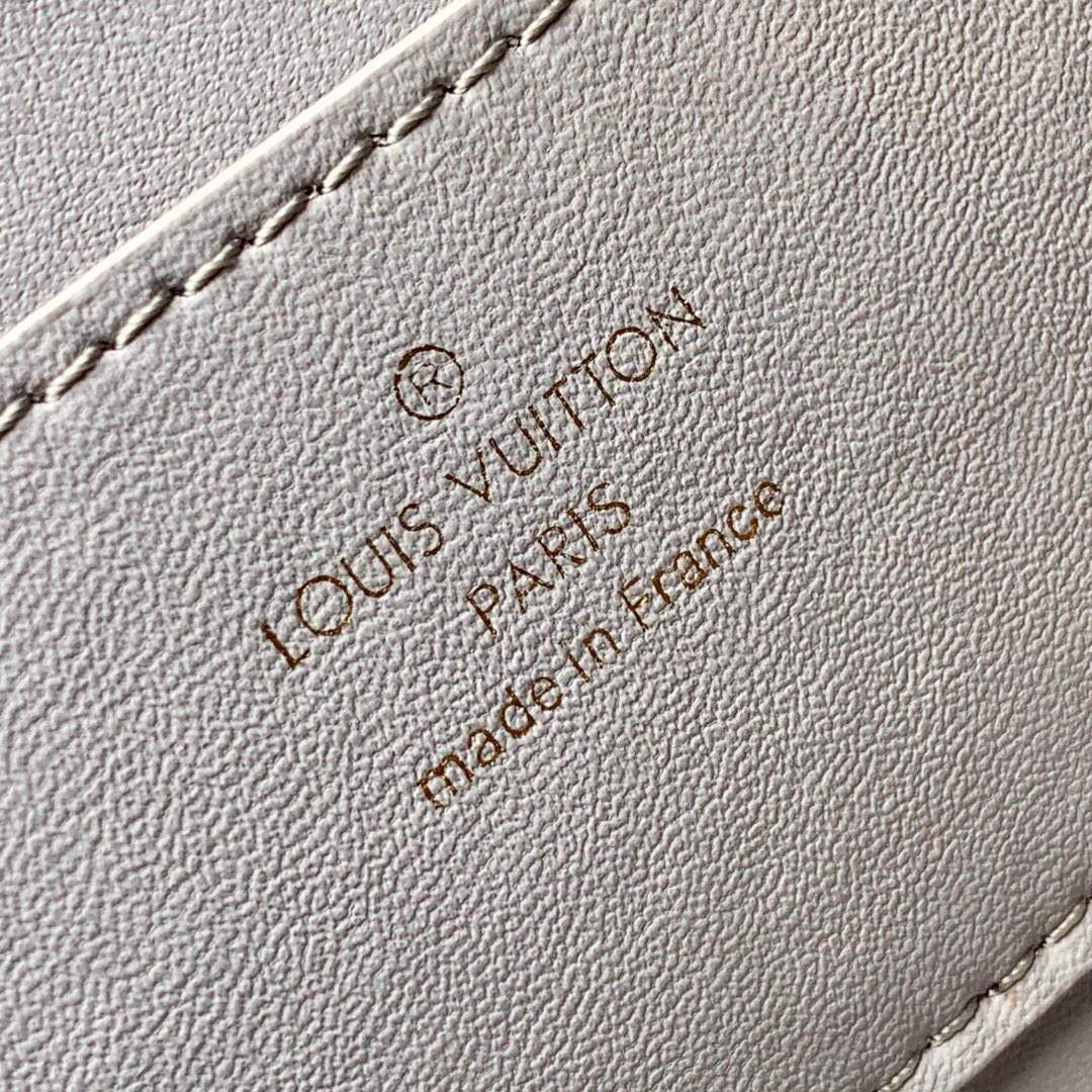 LV M57214 Louis Vuitton Twist One Handle PM Bag M57897 Greige