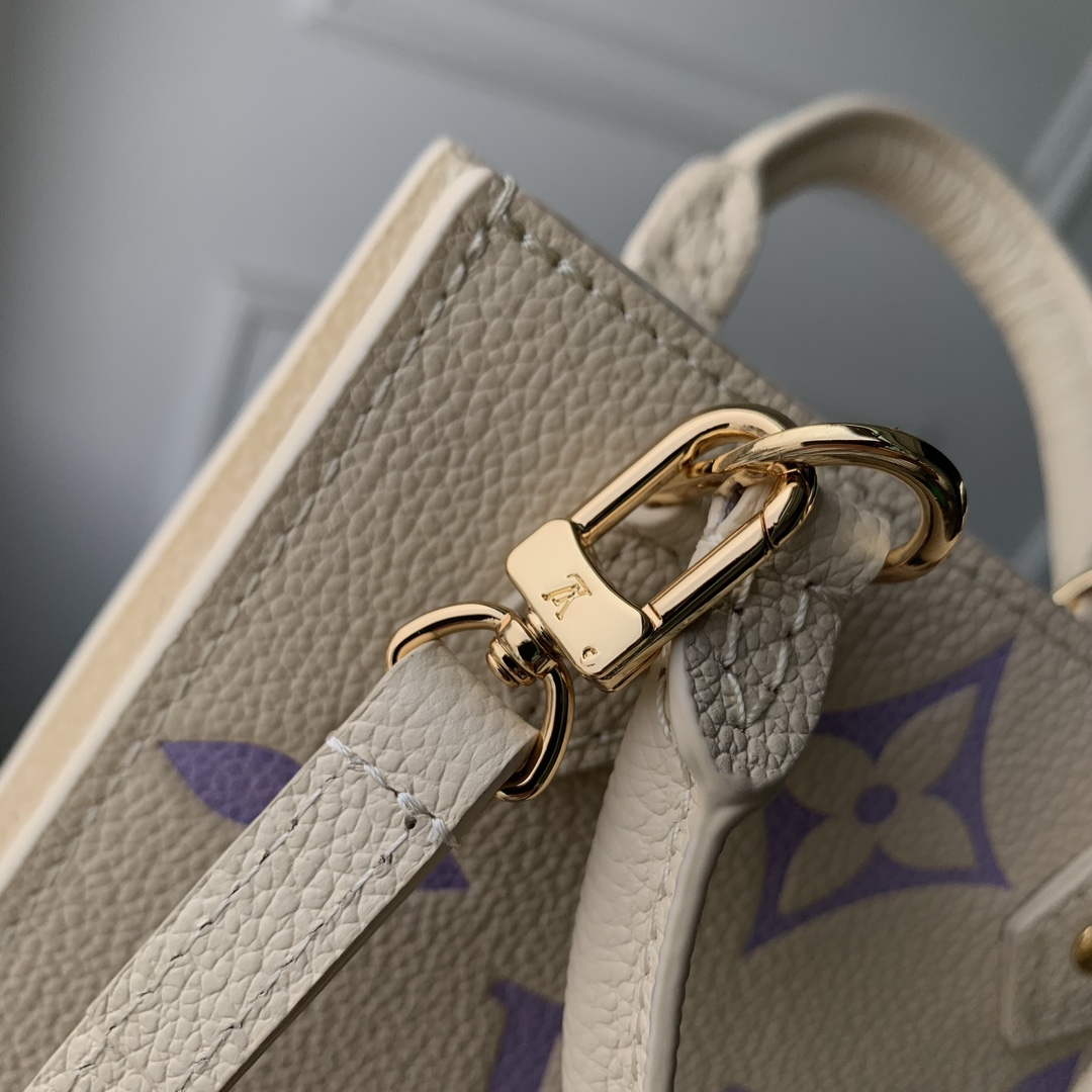 LV M81416 Louis Vuitton Petit Sac Plat Bag Taro Purple