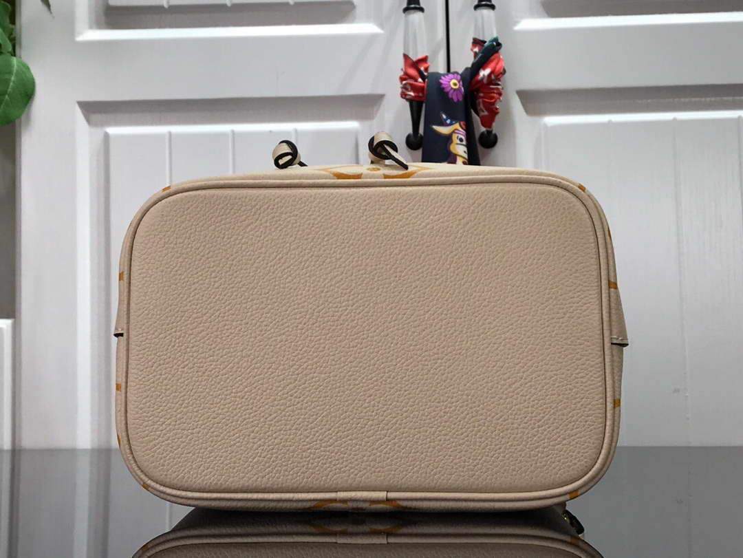 LV M45716 Louis Vuitton NONO BB M45709 Bag Cream Saffron