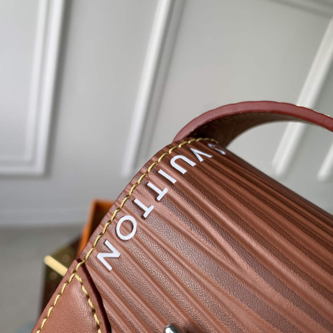 LV M23837 Louis Vuitton Micro Steamer Wallet Brown