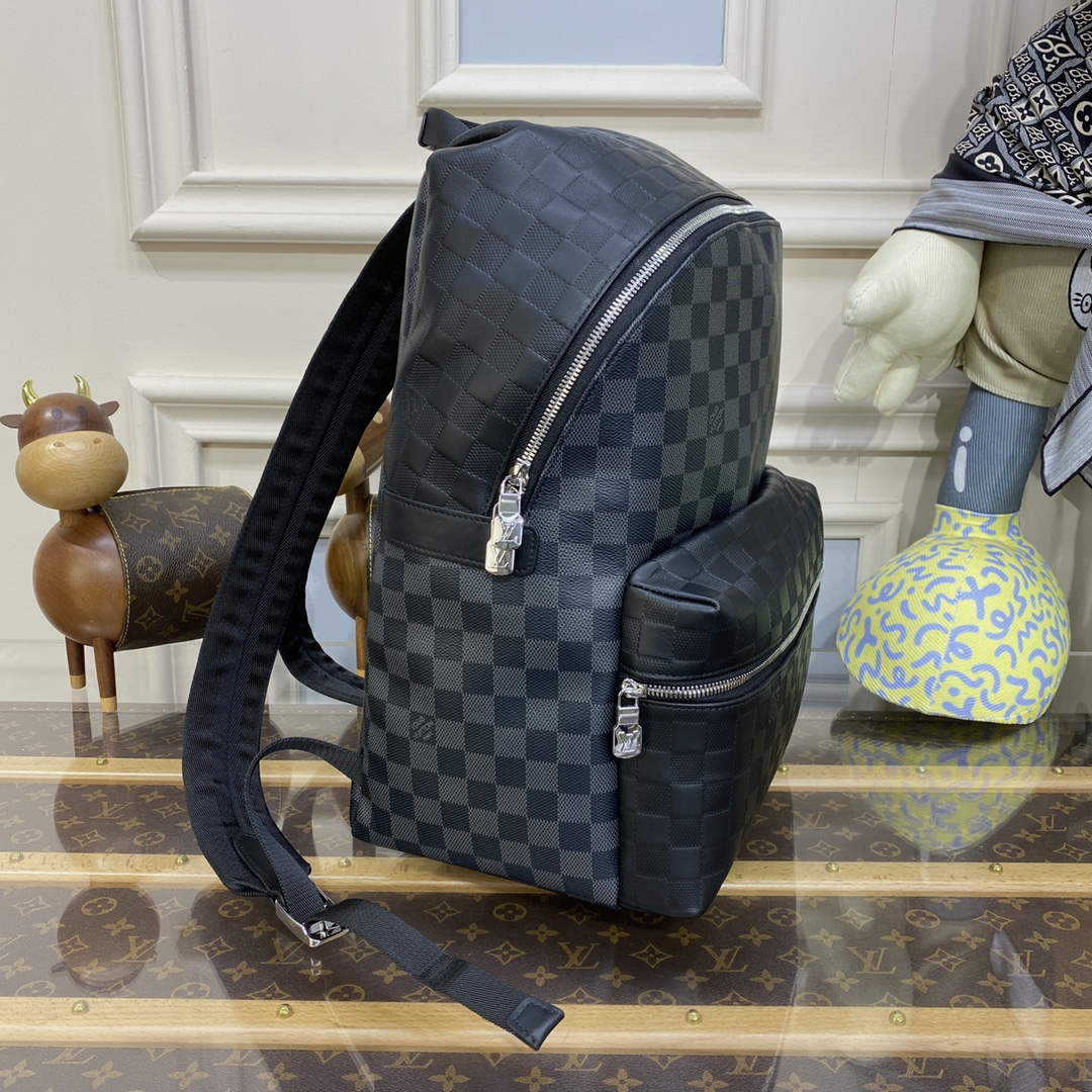 LV N40436 Louis Vuitton Discovery Backpack PM Black Graphite