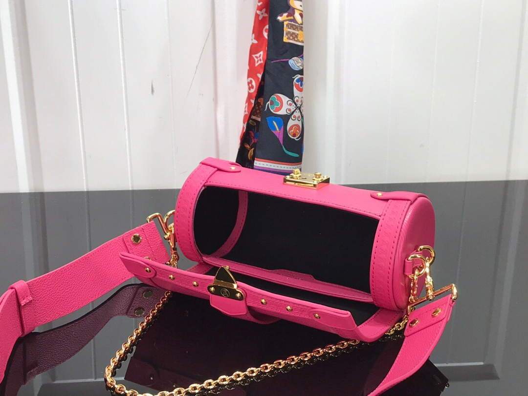 LV M58649 Louis Vuitton Papillon Trunk Epi Leather Bag M58647 M58655 Pink