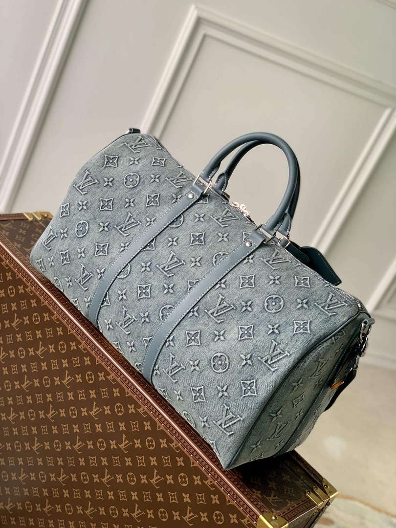 LV M22532 Louis Vuitton Keepall Bandouli��re 50 Bag